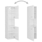 Bathroom Furniture Set High gloss white Engineered wood, acrylic