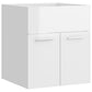 Bathroom Furniture Set High gloss white Engineered wood, acrylic