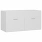 Bathroom Furniture Set White Engineered wood, acrylic, ceramic