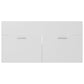 Bathroom Furniture Set White Engineered wood, acrylic, ceramic