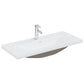 Bathroom Furniture Set Black Engineered wood, ceramic Large