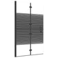 Folding Shower Enclosure ESG 31.5"x55.1" Black