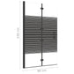 Folding Shower Enclosure ESG 31.5"x55.1" Black