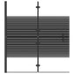 Folding Shower Enclosure ESG 47.2"x55.1" Black