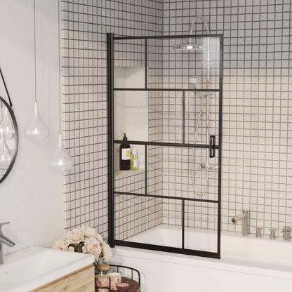 Shower Enclosure ESG 31.5"x55.1" Black