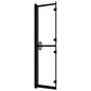 Folding Shower Enclosure ESG 39.4"x55.1" Black