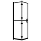 Folding Shower Enclosure ESG 47.2"x55.1" Black