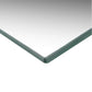 Wall Mirror With LED Light Silver Glass 19.7 x 19.7 in