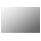 Wall Mirror With Led Light Silver Glass, Plastic Medium
