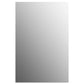 Wall Mirror With Led Light Silver Glass, Plastic Medium
