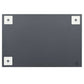 Wall Mirror With Led Light Silver Glass, Plastic Medium