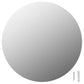 Wall Mirror With Led Light Silver Glass, plastic Medium