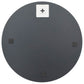 Wall Mirror With Led Light Silver Glass, plastic Medium