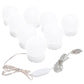 Wall Mirror With Led Light Silver Glass, plastic Medium