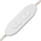Wall Mirror With LED Light Silver Glass, Plastic 19.7 in Diameter
