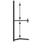 Foldable Walk-in Shower Wall Transparent ESG Glass 47.2"x74.8"