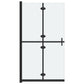 Foldable Walk-in Shower Wall Frosted ESG Glass 31.5"x74.8"