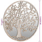 Round Garden Mirror Sand Iron, Glass 24 in diameter