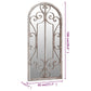 Garden Mirror Sand Iron, Glass Medium Decorative Inlays