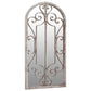 Garden Mirror Sand Iron, Glass 27.6 x 11.8 in Decorative Inlays
