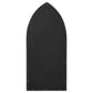 Mirror Black Iron, glass 27.6 x 11.8 in Decorative Inlays