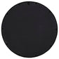 Mirror Black Iron Decorative Inlays Mirror Round Gothic