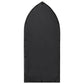 Mirror Black Iron 39.4 x 17.7 in Decorative Inlays Mirror