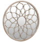 Mirror Sand Iron, Glass Medium Decorative Inlays Mirror Round