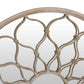 Mirror Sand Iron, Glass Medium Decorative Inlays Mirror Round