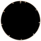 Mirror Sand Iron, Glass Medium Decorative Inlays Round Gothic