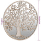 Mirror Sand Iron, Glass Medium Decorative Inlays Round Gothic