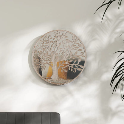 Mirror Sand Iron, Glass Medium Decorative Inlays Round Gothic