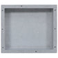 Shower Niche Matt Gray 16.1"x14.2"x3.9"