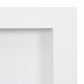 Shower Niche with 2 Compartments High Gloss White 16.1"x27.2"x3.5"