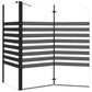 Stripe Bath Enclosure 47.2"x26.8"x51.2" Tempered Glass