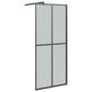 Walk-in Shower Screen 31.5"x76.8" Dark Tempered Glass