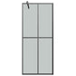 Walk-in Shower Screen 31.5"x76.8" Dark Tempered Glass