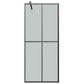 Walk-in Shower Screen 35.4"x76.8" Dark Tempered Glass