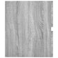 Sink Cabinet Grey Sonoma Engineered wood Compact Sink Cabinet