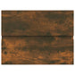 Sink Cabinet Smoked Oak 23.6"x15.2"x17.7" Engineered Wood