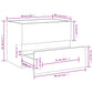 Sink Cabinet Smoked Oak 23.6"x15.2"x17.7" Engineered Wood