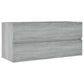 Sink Cabinet Grey Sonoma Engineered wood Large Sink Cabinet