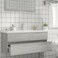 Sink Cabinet Grey Sonoma Engineered wood Large Sink Cabinet