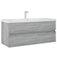 Sink Cabinet Grey Sonoma Engineered wood Large Sink Cabinet