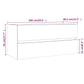 Sink Cabinet Grey Sonoma Engineered wood Large Sink Cabinet
