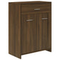 Bathroom Cabinet Brown Oak Engineered Wood Bathroom Cabinet