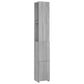 Bathroom Cabinet Grey sonoma Engineered wood Tall