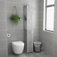 Bathroom Cabinet Grey sonoma Engineered wood Tall