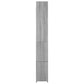 Bathroom Cabinet Grey sonoma Engineered wood Tall
