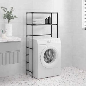 Storage Rack Black Iron, Non-woven fabric Medium Storage Rack